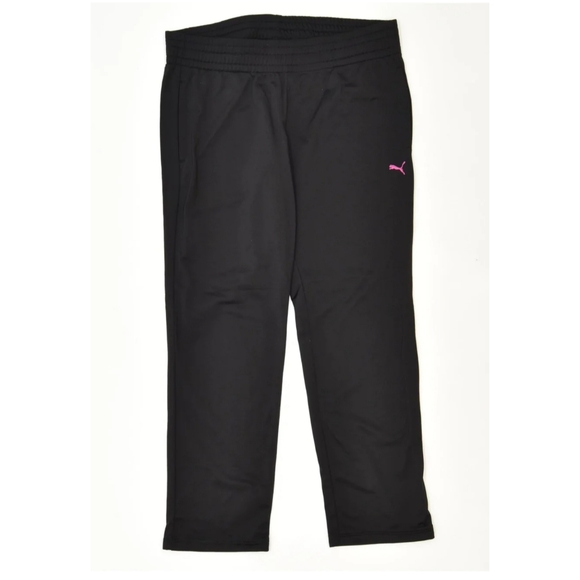 Puma Black Rain/Wind Track Pants - Picture 3 of 7